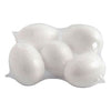 Creativ Company Eier, H: 6 cm, weiß, 5 Stück 1 Box