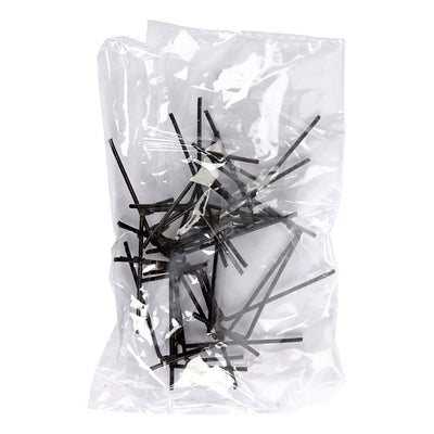 Creativ Company Hühnerfüße, H: 5 cm, B: 2 cm, schwarz, 10 Paar 1 Box