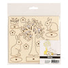 Creativ Company DIY Holzfiguren, L: 15,5 cm, B: 17 cm, Stärke 3 mm, 1 Box