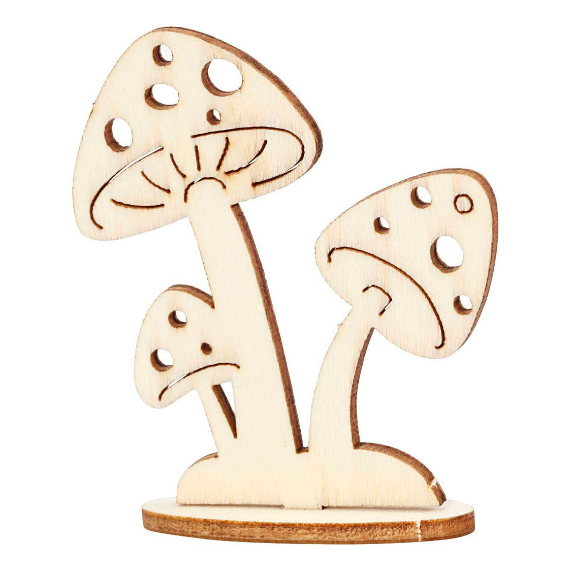 Creativ Company DIY Holzfiguren, L: 15,5 cm, B: 17 cm, Stärke 3 mm, 1 Box