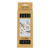 Creativ Company Textilmarker, Strichstärke 2,3 + 3,6 mm, schwarz, 6 Stück 1 Box