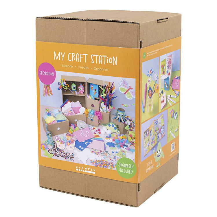 Creativ Company My Craft Station Dekoration, verschiedene Farben, 1 Box