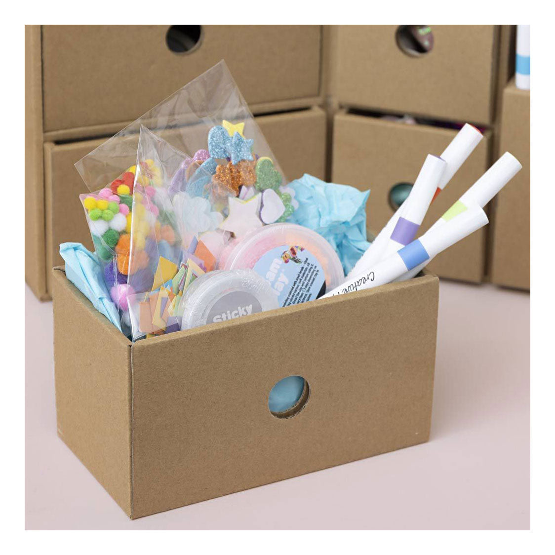 Creativ Company My Craft Station Dekoration, verschiedene Farben, 1 Box
