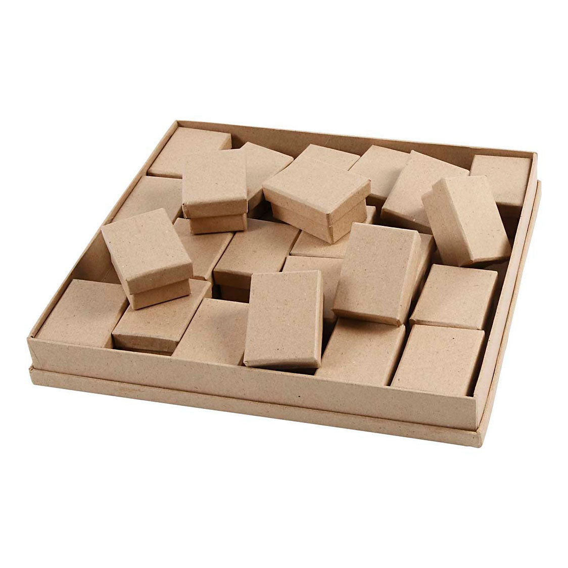Creativ Firmenboxen, H: 3,5 cm, Maße 5x7 cm, 24 Stück 1 Box