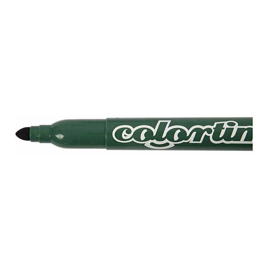 Colortime-Marker, Strichstärke 5 mm, zusätzliche Farben, 12 Stück, 1 Box