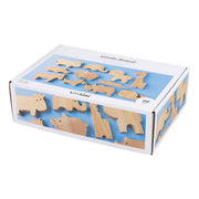 Creativ Company Holztiere, Bauernhof und Safari, H: 3-14,5 cm, Stärke 2 cm, 44 Stück 1 Box - afbeelding 4
