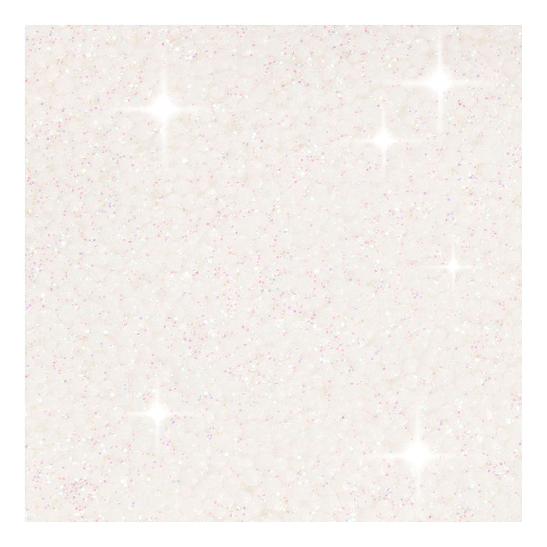 Foam Clay ®, Glitzer, weiß, 35 gr 1 Box
