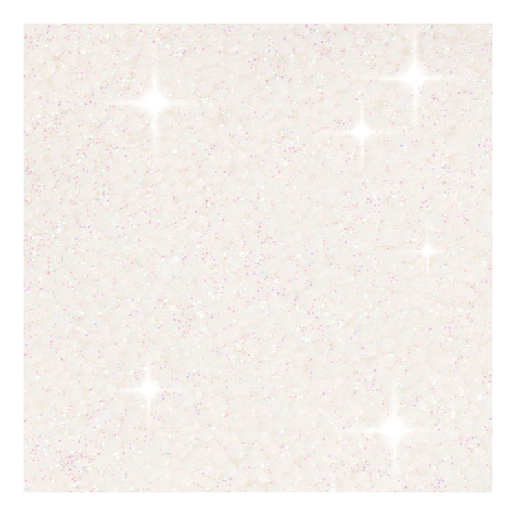 Foam Clay ®, Glitzer, weiß, 35 gr 1 Box