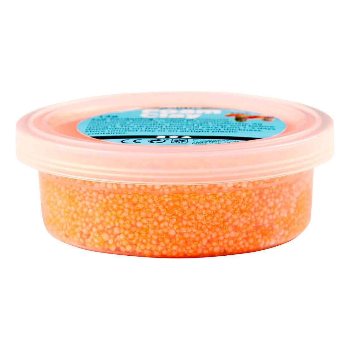 Foam Clay®, Glitzer, Orange, 35 gr 1 Box