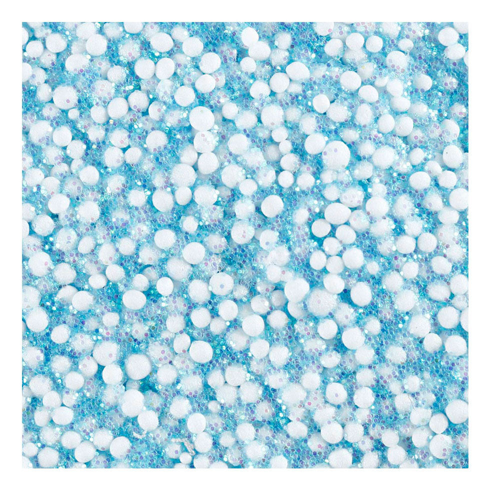 Creativ Company Foam Clay Glitzer Hellblau - 35gr.