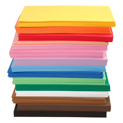 Schaumstoffplatten der Firma Creativ, A4, Blatt 210x297 mm, Stärke 2 mm, 15x10 Blatt 1 Karton