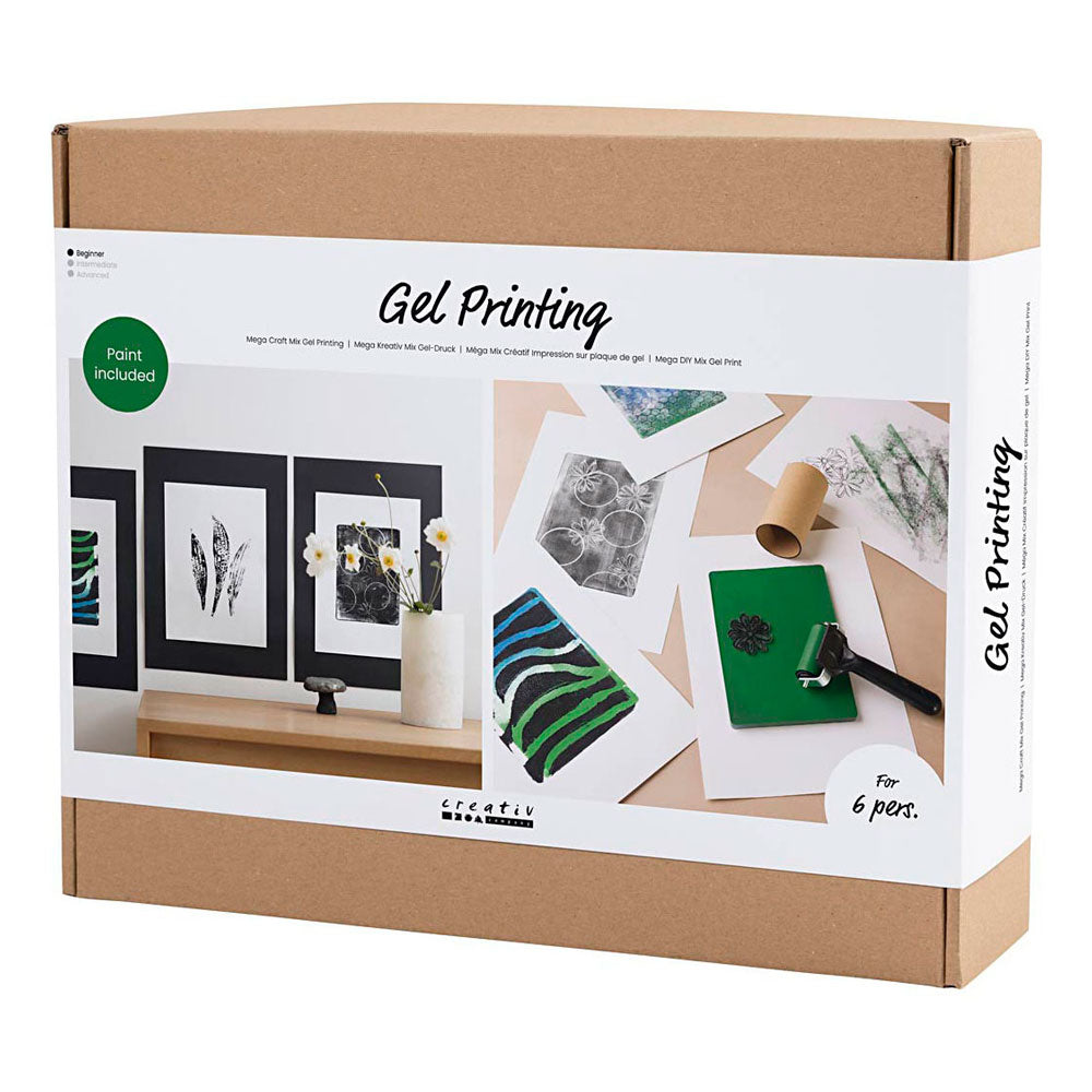 Creativ Firmengruppe Set Geldruck, bunte Drucke, 1 Box