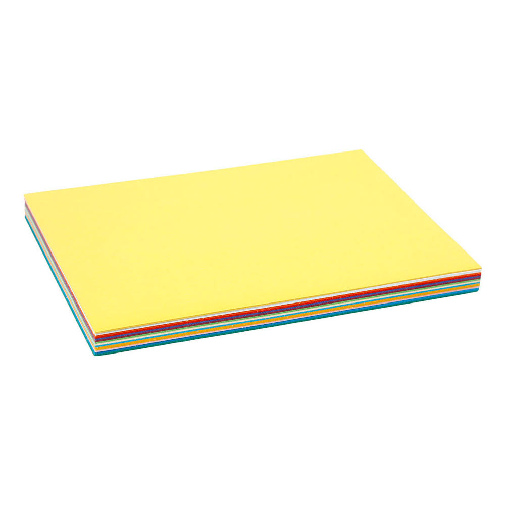 Colortime Frühlingskarton, A5, Blatt 148x210 mm, 180 gr, verschiedene Farben, 60 verschiedene Blätter 1 Karton