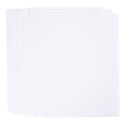 Wasserlösliche Stickbögen der Firma Creativ, A5, Blatt 148,5 x 210 mm, weiß, 24 Blatt 1 Box