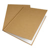Creativ Firmennotizbuch, A4, Blatt 210x297 mm, 60 g, braun, 1 Stück