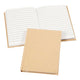 Creativ Firmennotizbuch, A6, Blatt 105x148 mm, 60 g, braun, 1 Stück