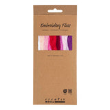 Creativ Company Stickgarn, Stärke 1 mm, Lila-Rosa-Harmonie, 10x8 m 1 Box - afbeelding 2