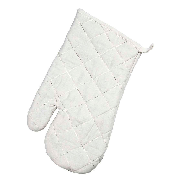 Creativ Company Ofenhandschuh, Größe 18x28 cm, 145 gr, weiß, 2 Stück 1 Box