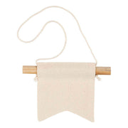 Creativ Company kleines Wandbanner, Schwalbenschwanzform, H: 12 cm, B: 10,5, 300 g, hell natur, 2 Stück 1 Box - afbeelding 1