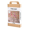 Creativ Company Hobby-Set Krepppapier, Blume, Pastellfarben, 1 Box