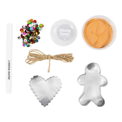 Creativ Company Modellbau-Hobby-Set, kleine Tortenfiguren, mittelbraun, 1 Box