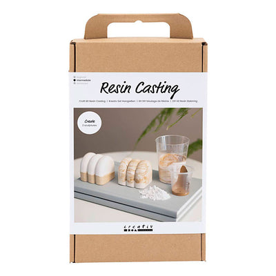 Creativ Company Hobby-Set Kunstharzguss, Figur, Beige, gebrochenes Weiß, 1 Box