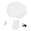 Creativ Company Hobby-Set Kerzenherstellung, Weihnachtsmann, matttransparent, rot, 1 Box