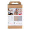 Creativ Company Hobby-Set Sticken, Hängedeko, Flachs, 1 Box