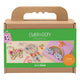 Creativ Company Mini-Hobby-Set Stickerei, Schmetterling, Muschel, Regenbogen, verschiedene Farben, 1 Box