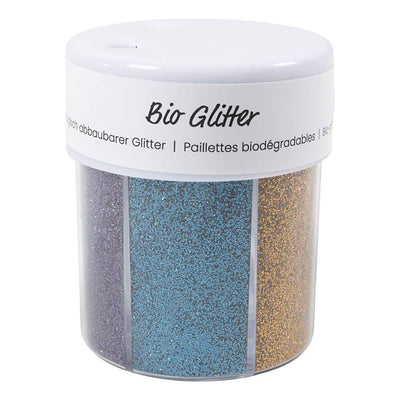 Creativ Company Bio Sparkles, verschiedene Farben, 6x28 ml 1 Box