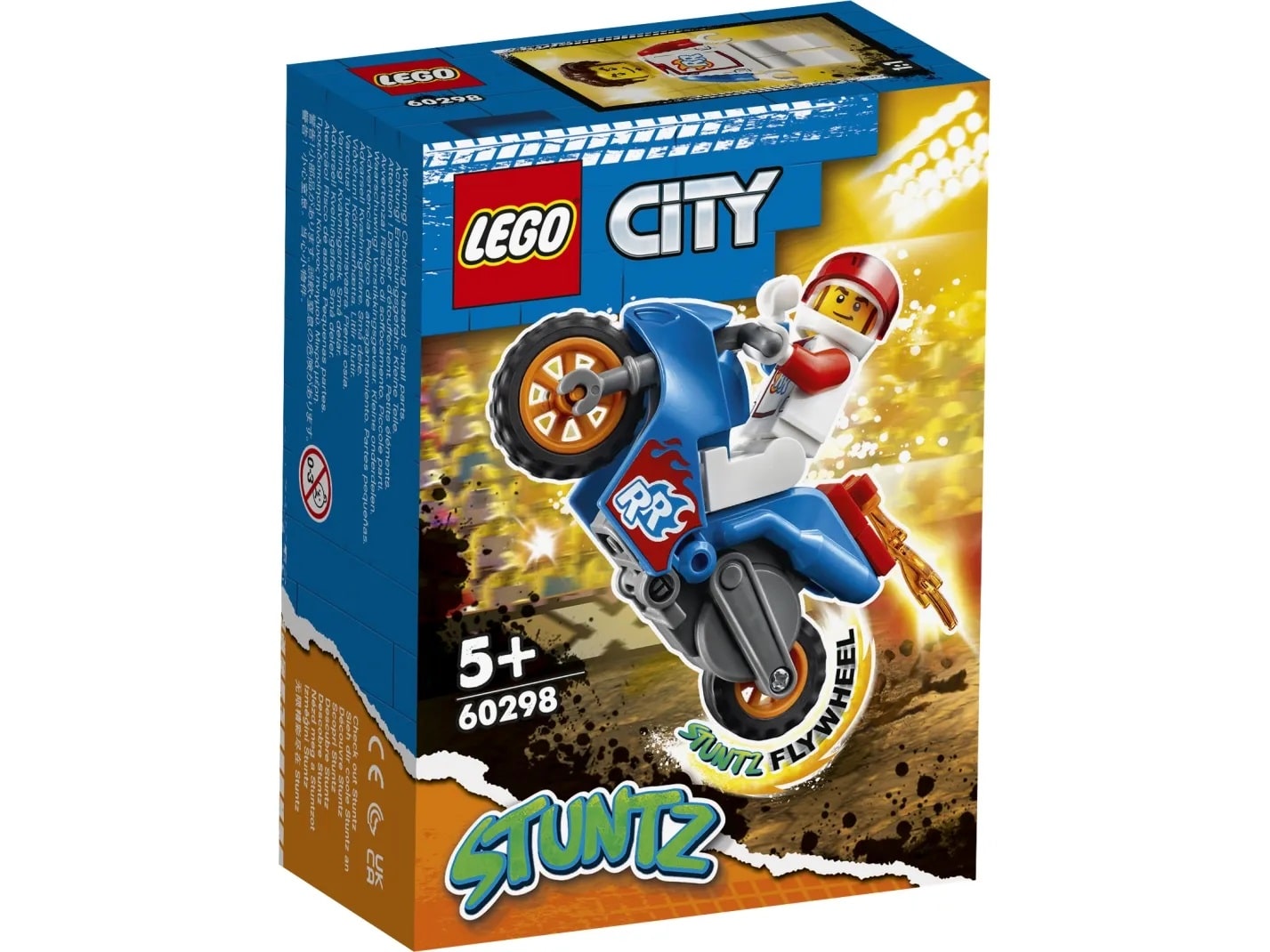 Lego City 60298 Stunt -Stuntmotor
