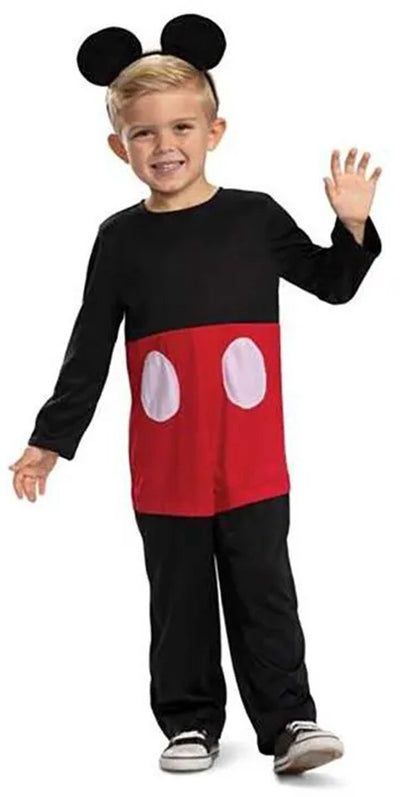 Disney-Verkleidung – Vorschul-CG-Mickey-Friends, klassisches Mickey-Kostüm, Größe S (2 Jahre), Jungen