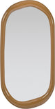Woood Norea Ganzkörperspiegel 120 cm – Holz – Hochglanz honiggelb – 180 x 80 x 5,5 cm