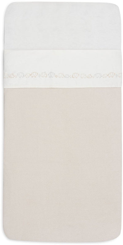 Jollein Babydecke für Kinderbett – 120 x 150 cm – Elefantengeschichten