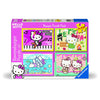 Puzzle Hallo Kitty 4 in 1 100 Stück