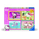 Puzzle Hallo Kitty 4 in 1 100 Stück