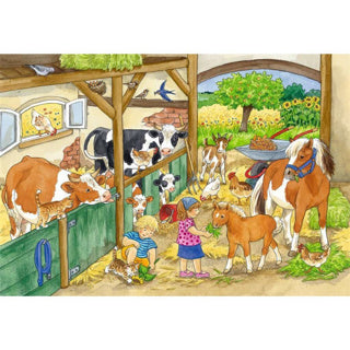 Ravensburger - fröhliches Farmleben 2 x 24 Stücke