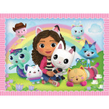 Puzzle Gabbys Puppenhaus 30 und 48 Teile und Memo | 2 Stk - afbeelding 2
