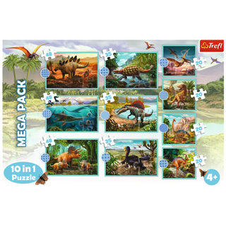Trefl Puzzle Dino 10 in 1