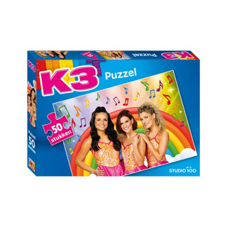 Studio 100 K3 Meerjungfrau Kleid Puzzle 50st