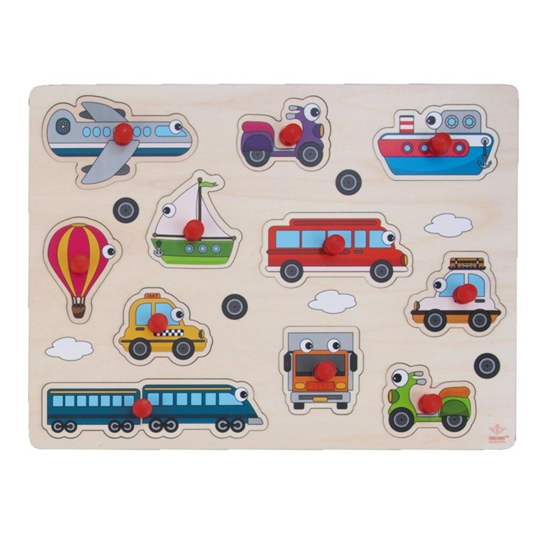 Nick -Puzzle -Fahrzeuge