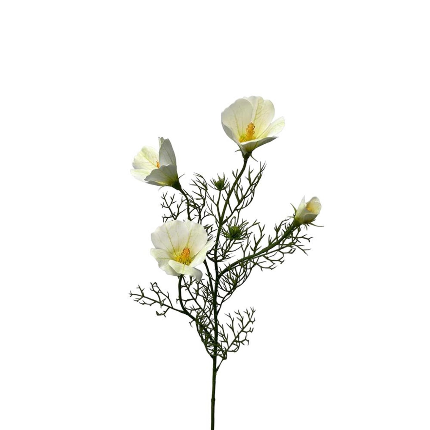 Roberts Collection Kunstblumen-Hibiskus-Spray, 68 cm, weiß