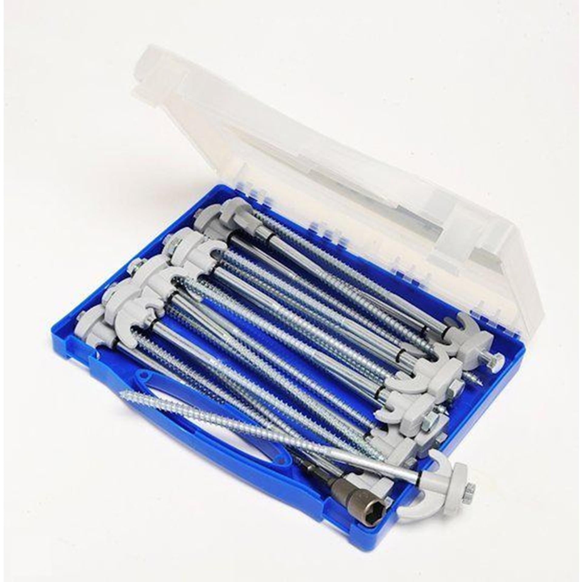 Umefa-Schraubstifte 23 cm, 18 im Etui
