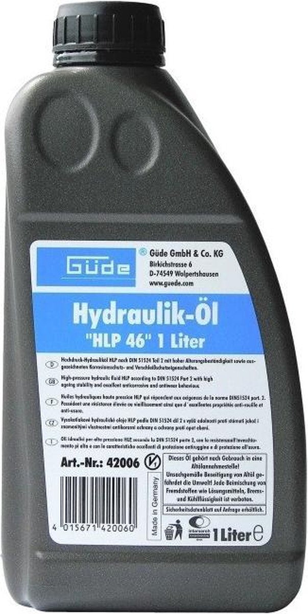 Güde Hydrauliköl hydraulisches Öl
