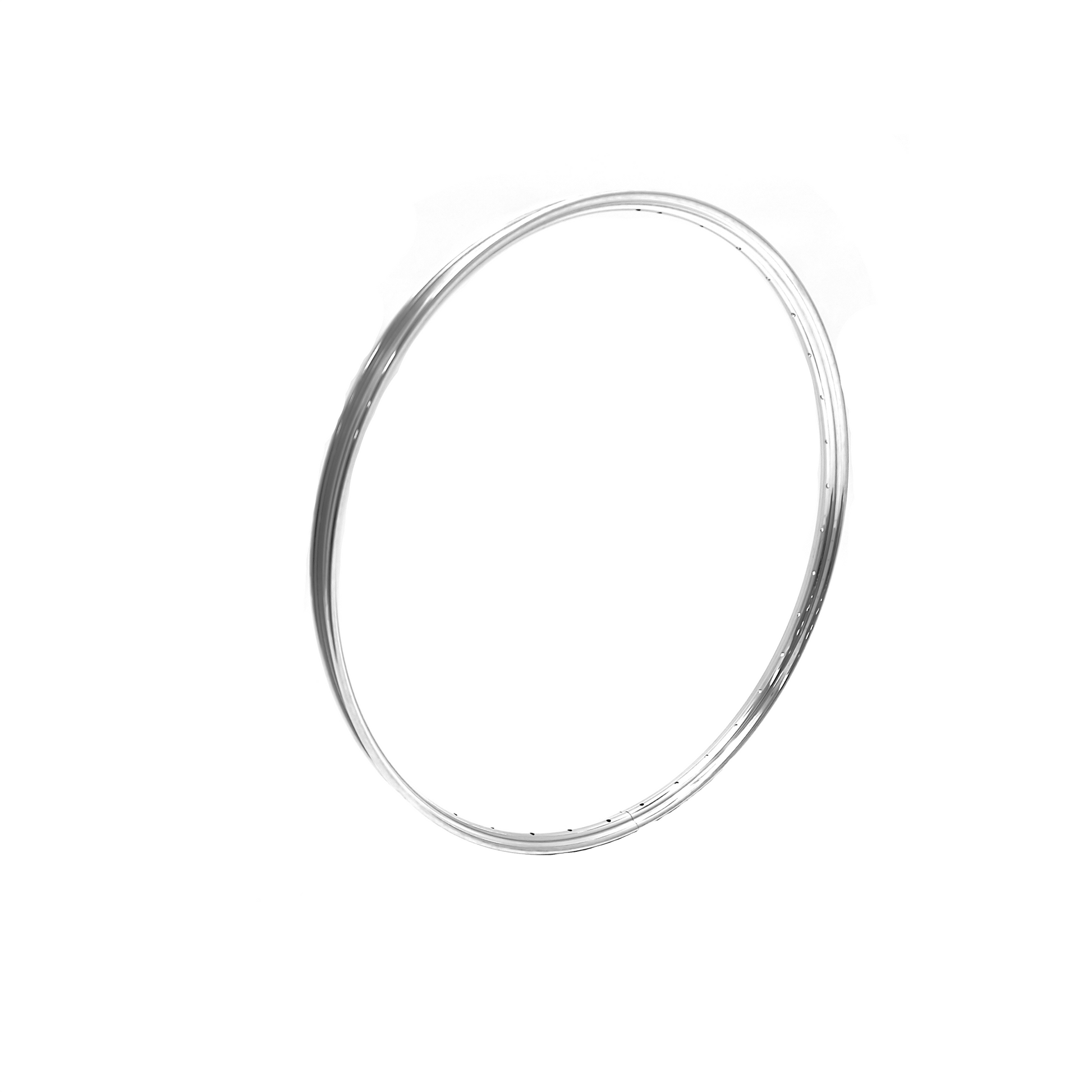 RIM 28x1 3 8 Aluminium Polished Shine Single -Walled. 36 Löcher, sprach 13 (Austausch aus Edelstahl)