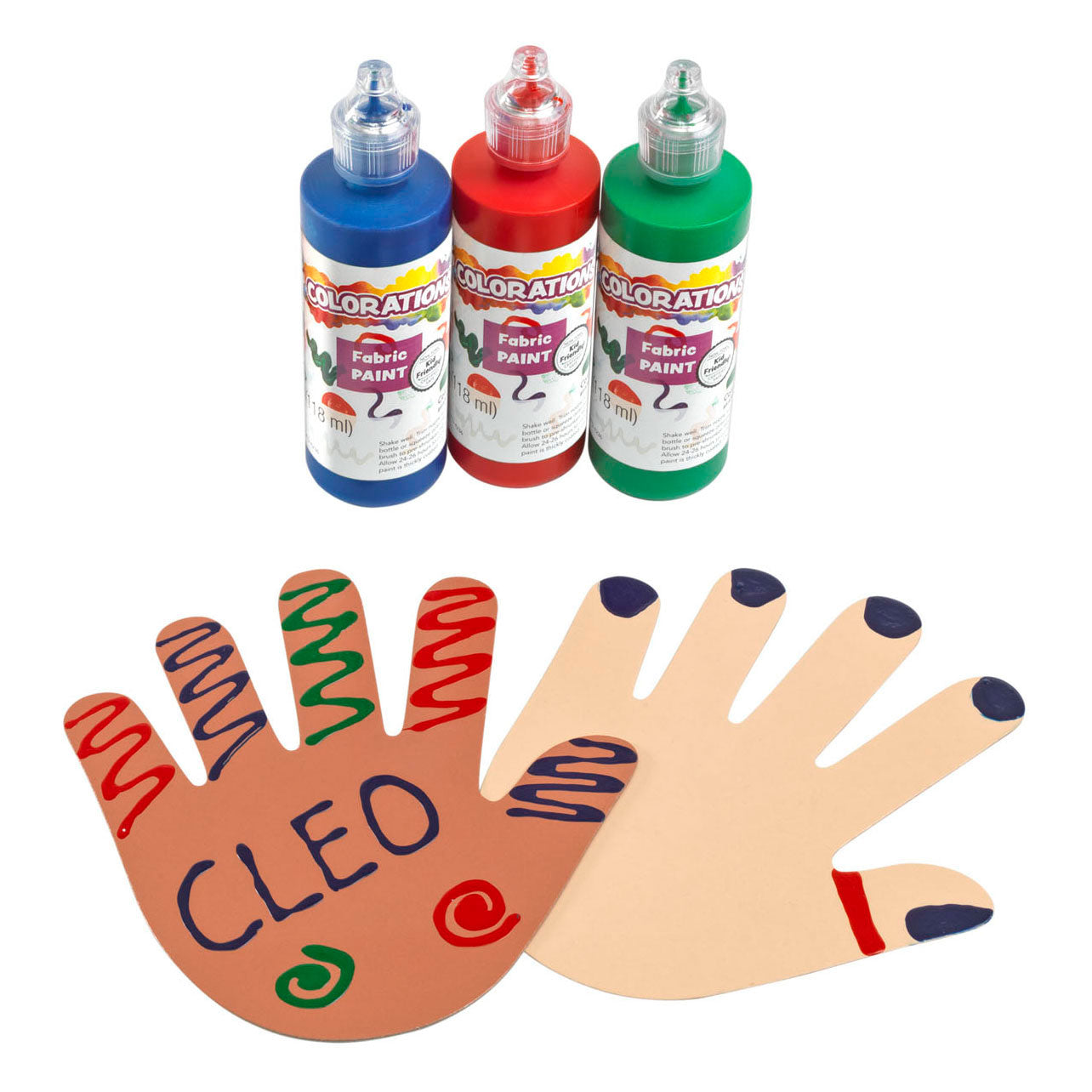 Colorationen - Farben wie meine Hände, 24er-Set (4 Farben)