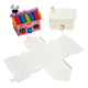 3D -Papierklapphäuser, 20 Set von 20