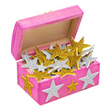 Farbgebiete - Foamstickers Glitterstars, 100.. - afbeelding 2