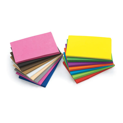 Färbung - Schaumpapier Super Pack, 100 Blätter (16 Farben)