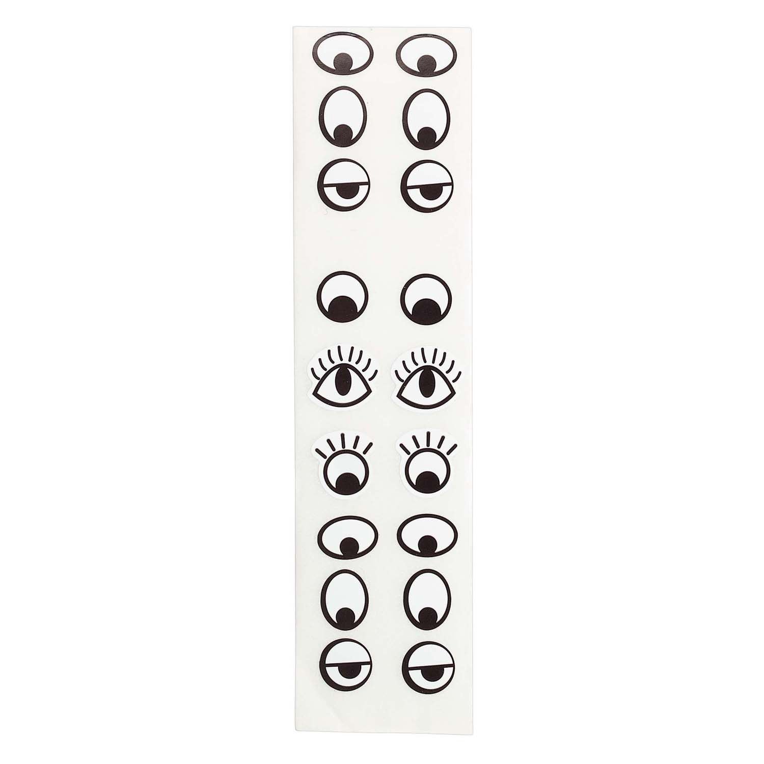 Farbgebiete - Oogstickers, 2000st.